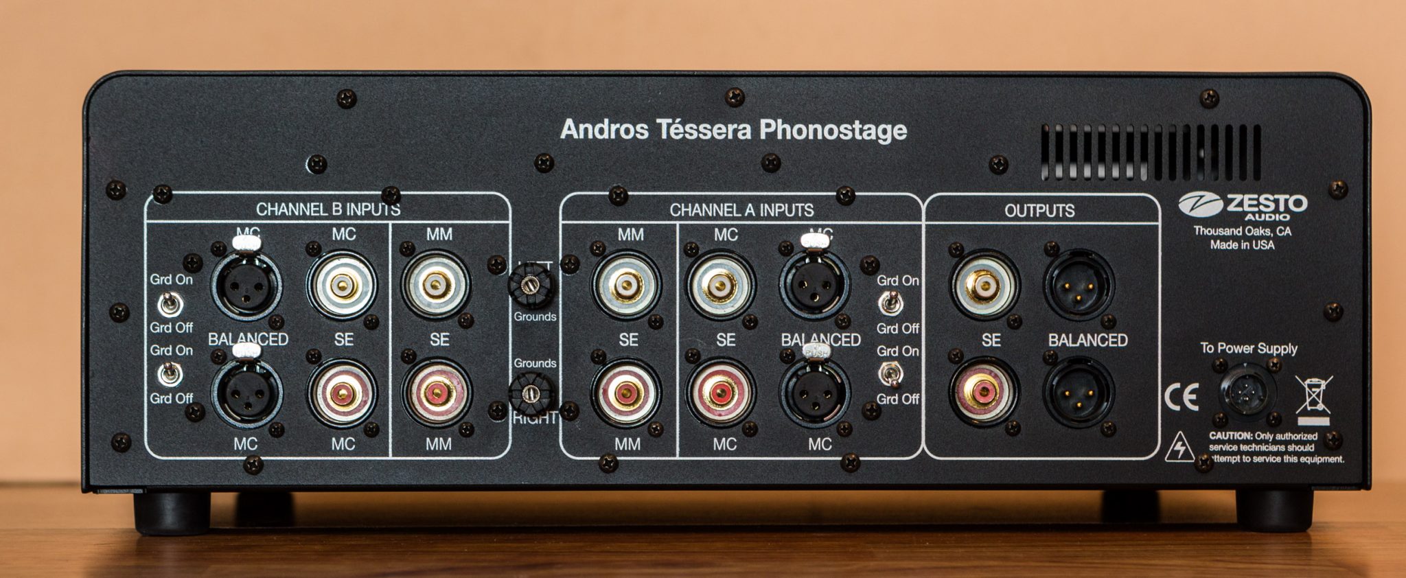 Andros Tessera Phonostage back